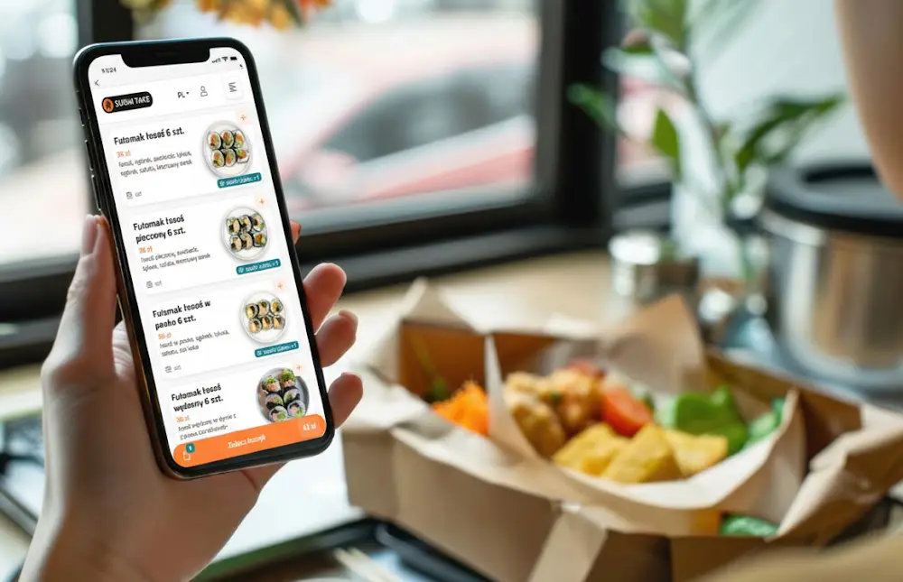 Mockup aplikacji itsorder